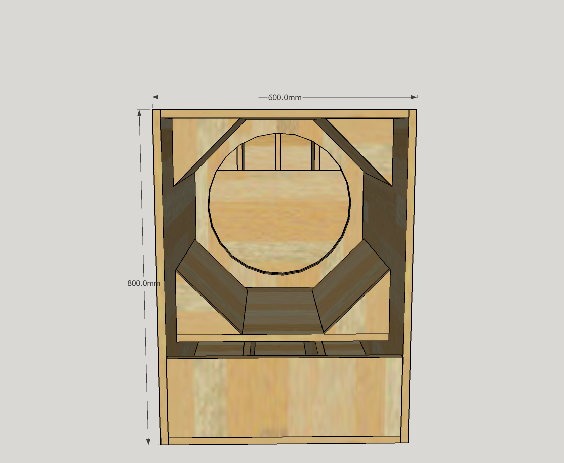 Paraflex R21 1x21 Subwoofer Flat Pack